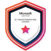 Badge Microsoft AI Transformation Leader