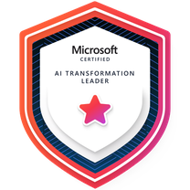 Badge Microsoft AI Transformation Leader